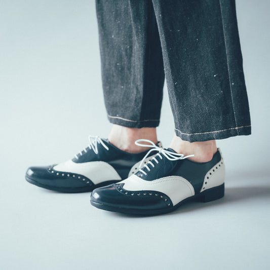 TR-004　WINGTIP SHOES NYG/WHC