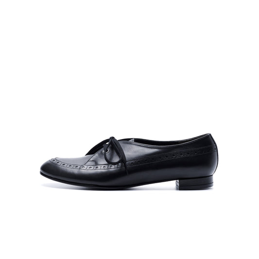 【10月上旬入荷予定】C-2375　MOCA BROGUE SHOES BL