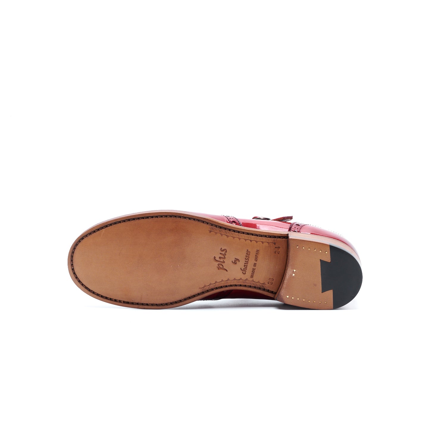 【10月中旬入荷予定】PC-5042　T-STRAP WINGTIP SHOES RDE