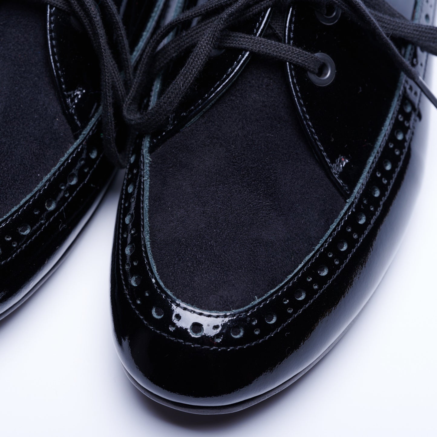 【10月上旬入荷予定】C-2375　MOCA BROGUE SHOES BLE/BLS