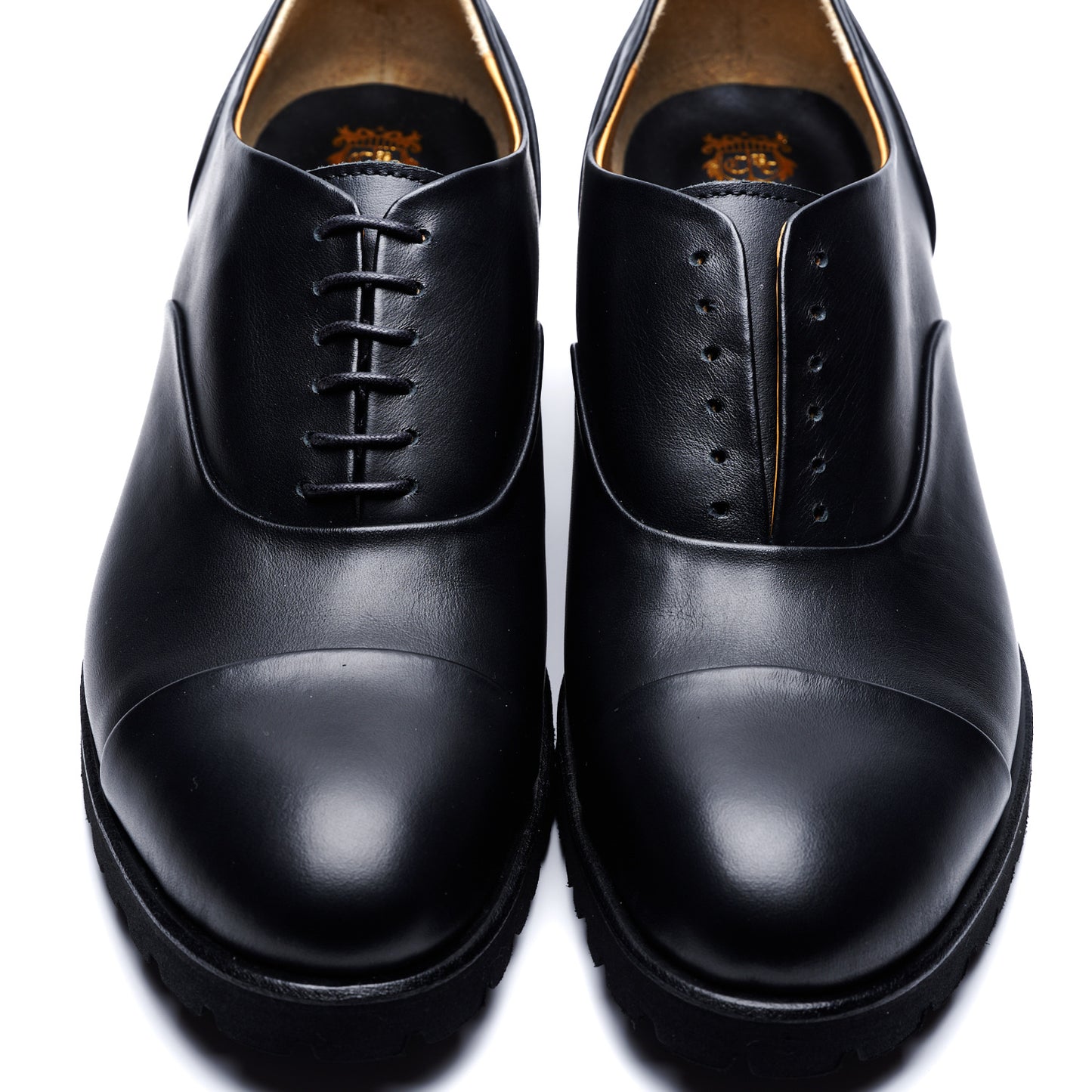 【10月上旬入荷予定】C-2378　WATERPROOF 2-WAY CAP-TOE SHOES BL