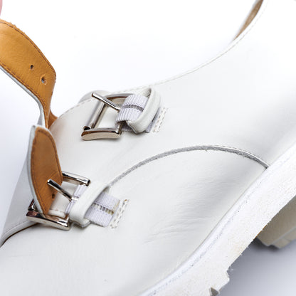 【10月上旬入荷予定】C-2379　WATERPROOF DOUBLE MONK SHOES WH