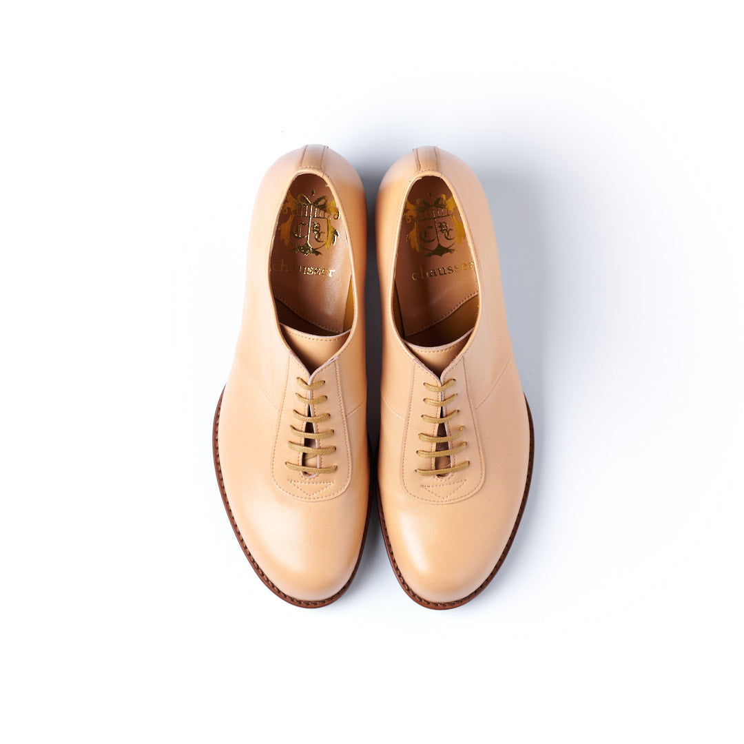 C-2343　LACE-UP HEELS BG