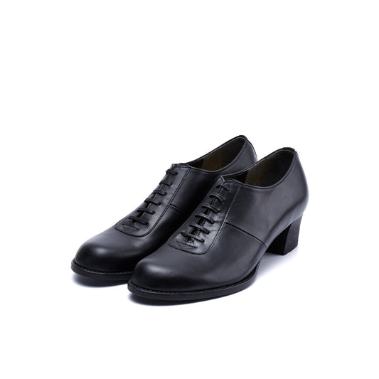 C-2343　LACE-UP HEELS BL