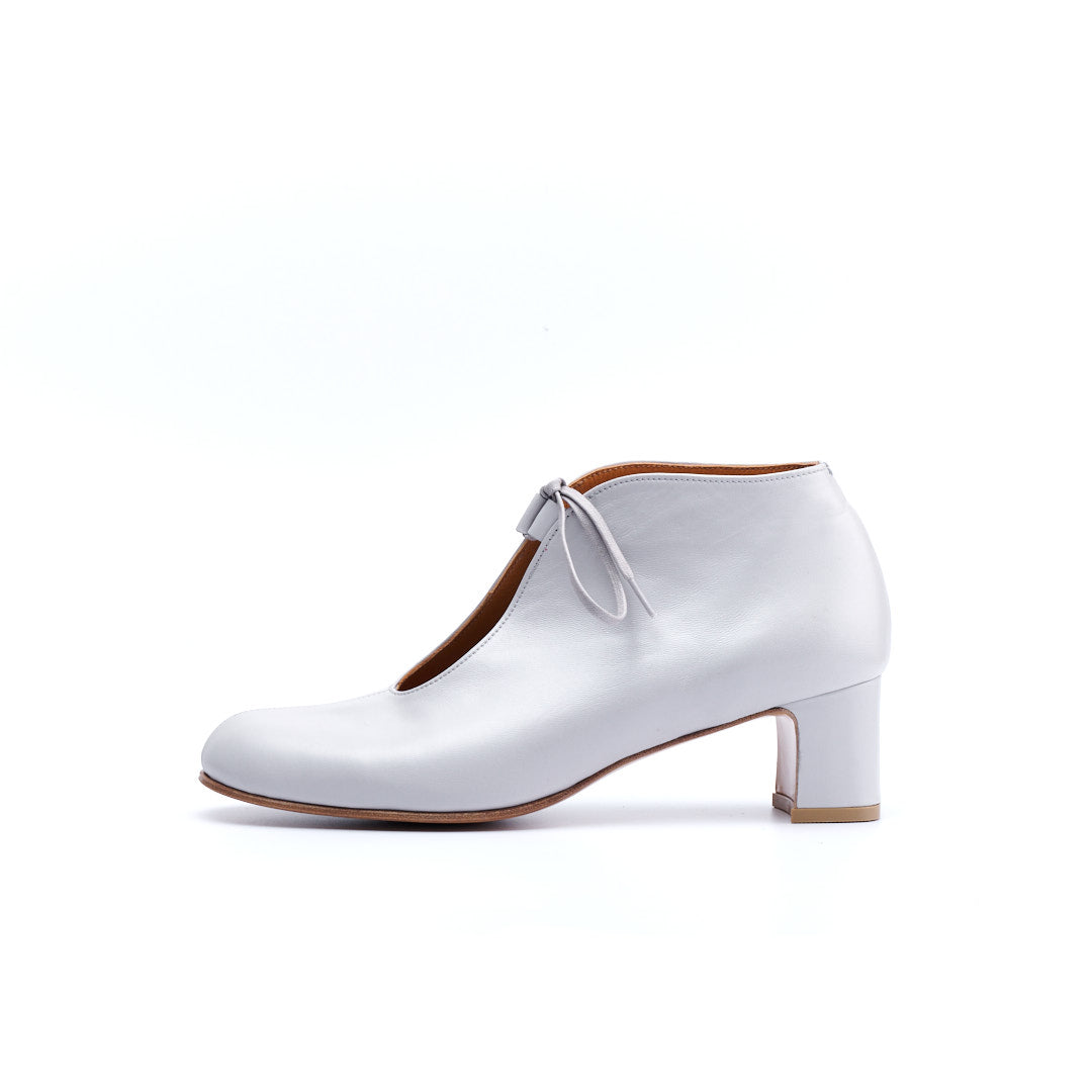 C-2346　U-CUT HEEL BOOTIES LGY