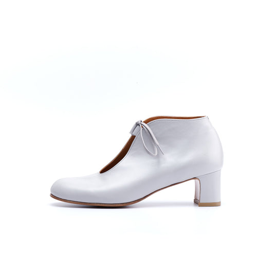 C-2346　U-CUT HEEL BOOTIES LGY