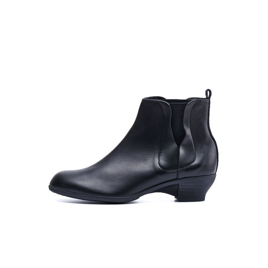 TR-023　SIDE-GORE HEEL BOOTS BL