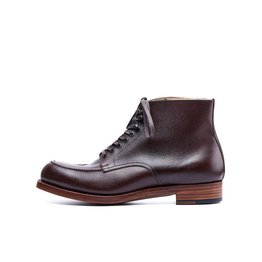 SU-110　U-MOCHA LACE-UP BOOTS DBR-SG