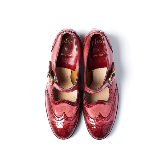 PC-5081 WINGTIP HEELS BL
