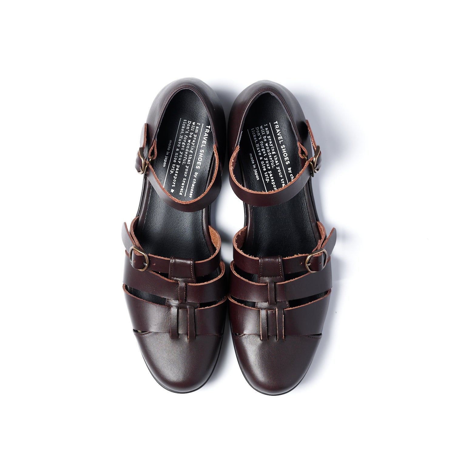 TR-033 GURKHA ONE-STRAP SANDALS DBR – chausser online store