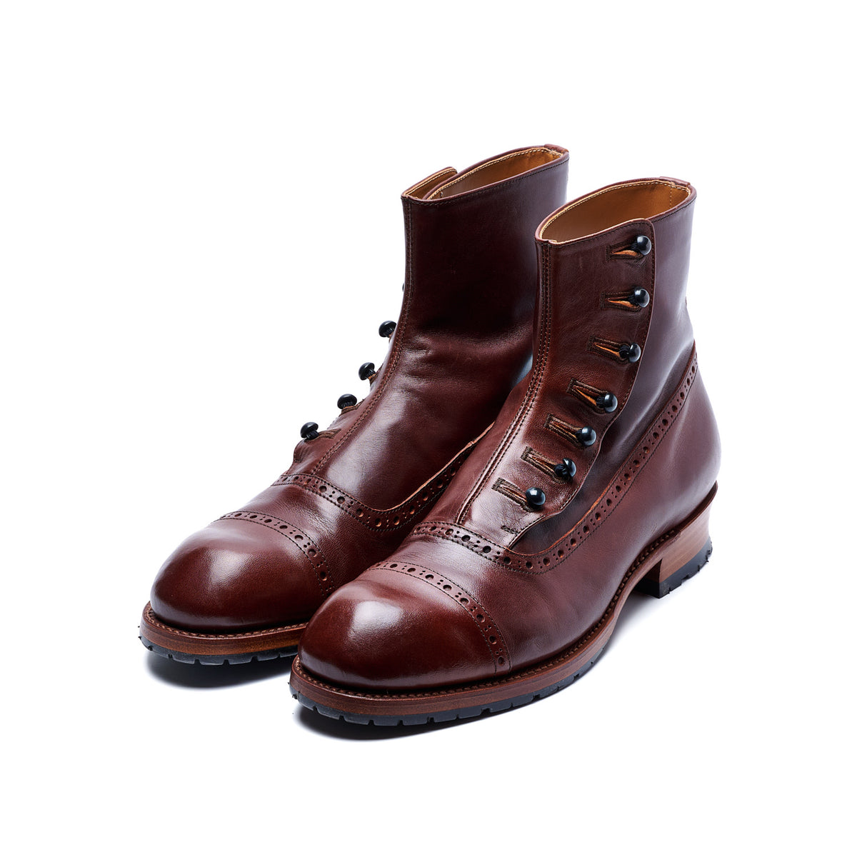 C-7063 BUTTON BOOTS BL