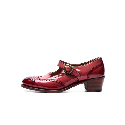 PC-5081 WINGTIP HEELS BL