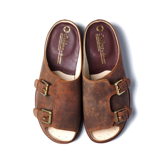 【受注生産】SU-105A　DOUBLE MONK SANDALS BR　※数量限定