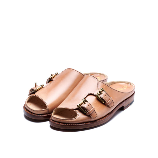 【受注生産】SU-105B　CORDOVAN DOUBLE MONK SANDALS NA