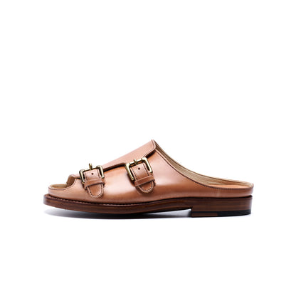 【受注生産】SU-105B　CORDOVAN DOUBLE MONK SANDALS NA