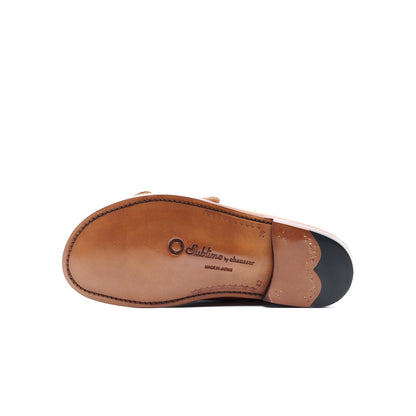 【受注生産】SU-105B　CORDOVAN DOUBLE MONK SANDALS NA