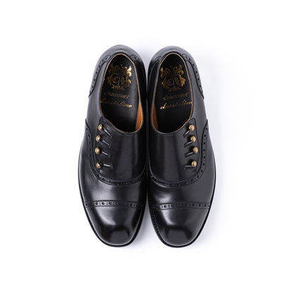 C-7047　BUTTON SHOES BL