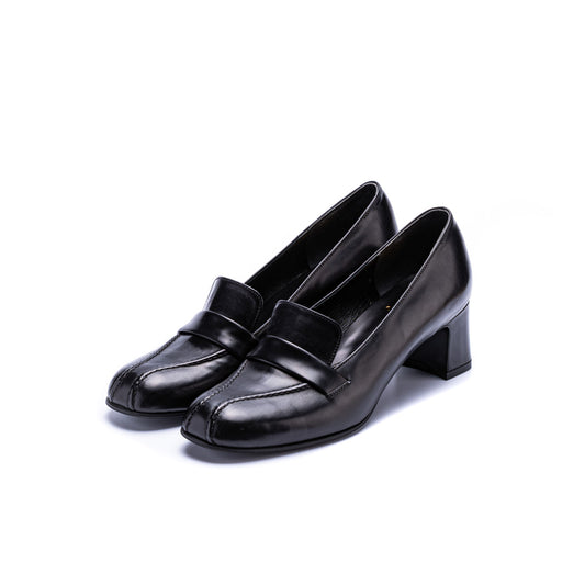 C-2326　LOAFER PUMPS BL