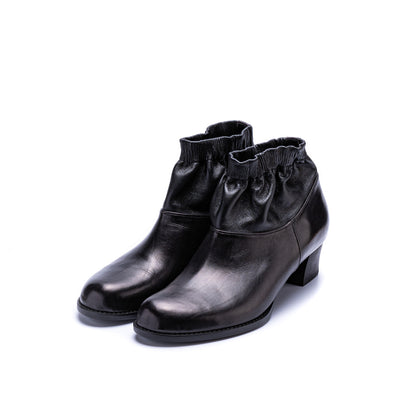 C-2332　SHORT BOOTS BL