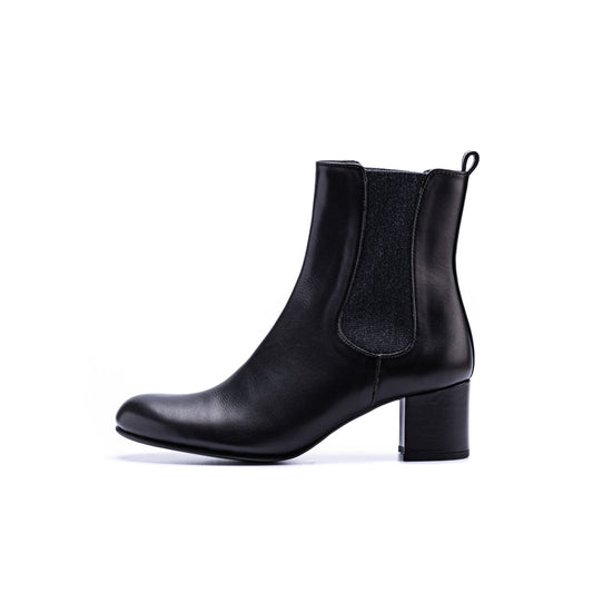 C-2330　SIDE-GORE HEEL BOOTS BL