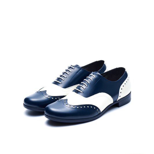 TR-004M　WINGTIP SHOES NYG/WHC
