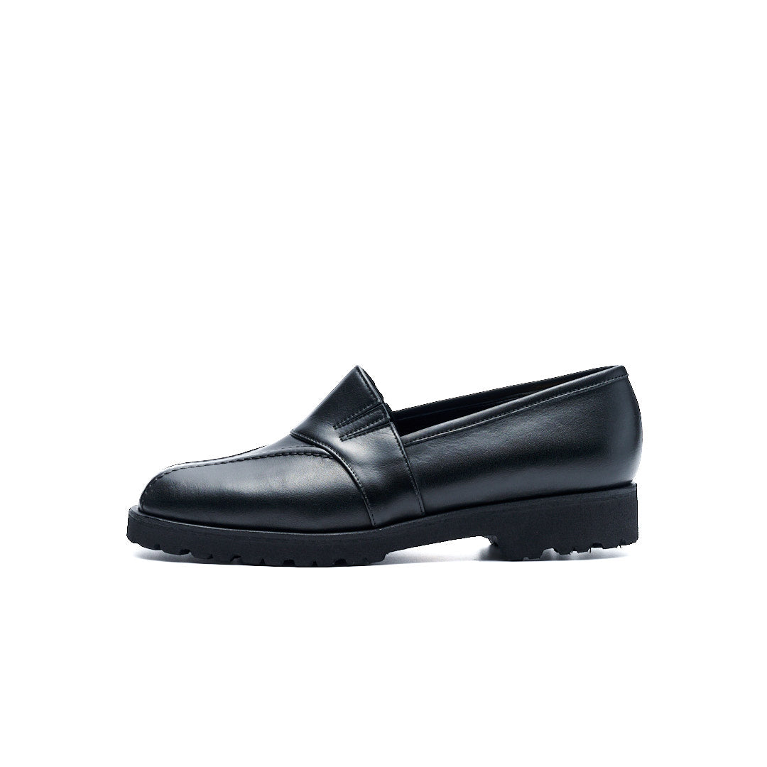 C-2347　VIBRAM SOLE LOAFERS BL