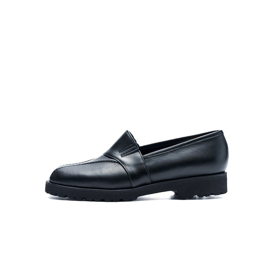 C-2347　VIBRAM SOLE LOAFERS BL