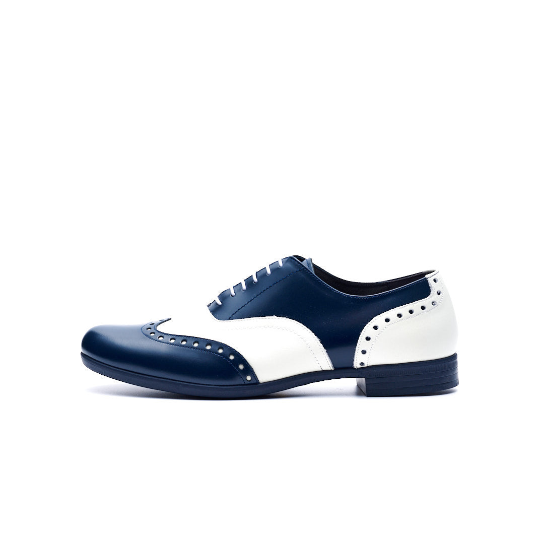 TR-004M　WINGTIP SHOES NYG/WHC