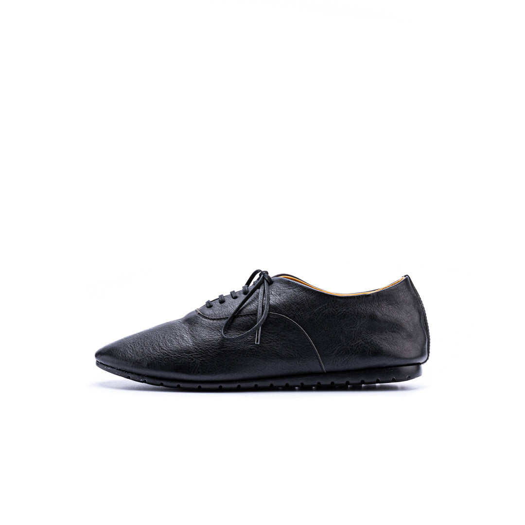 CT-02　LACE-UP FLAT SHOES BL
