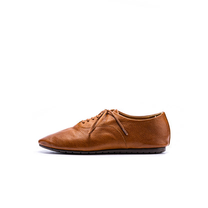 CT-02　LACE-UP FLAT SHOES BR
