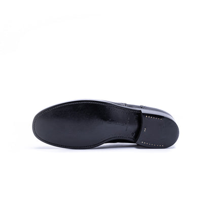 C-7047　BUTTON SHOES BL
