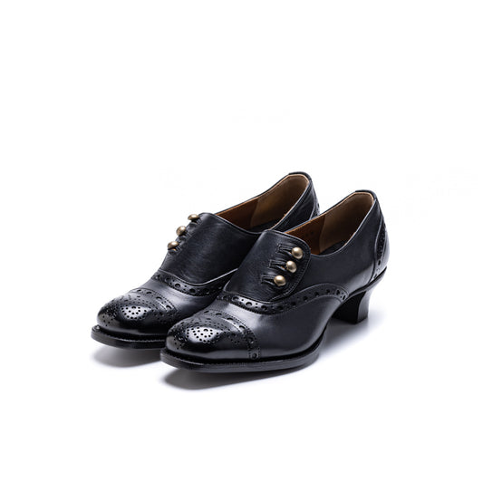 PC-5050　BUTTON HEELS BL
