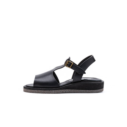 MU-998　T-STRAP SANDALS BL
