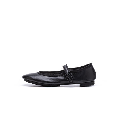 TR-019　ONE-STRAP BALLET SHOES BL