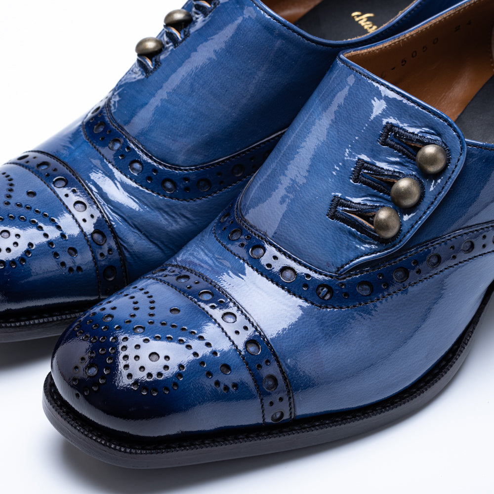 PC-5050 BUTTON HEELS BL