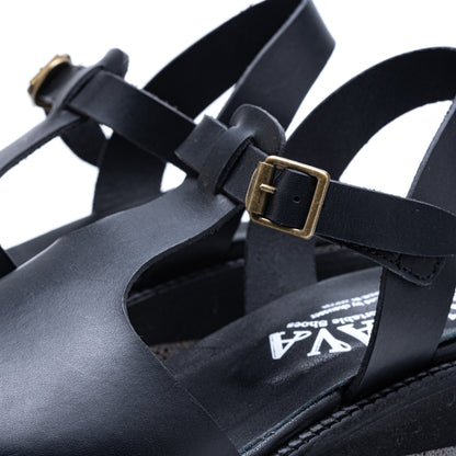 MU-998　T-STRAP SANDALS BL