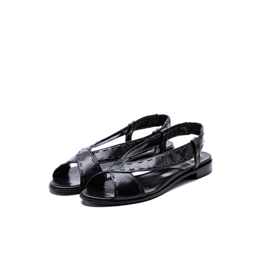 C-2337　CROSS SANDALS BL