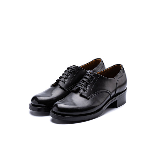 PC-5074　PLAIN TOE SHOES BL