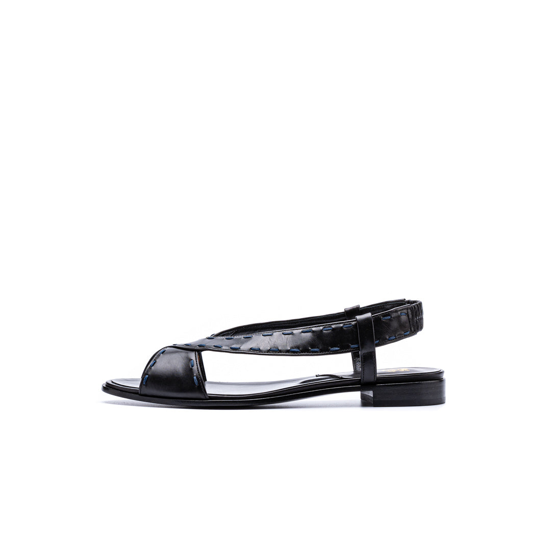 C-2337　CROSS SANDALS BL