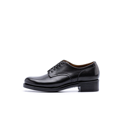 PC-5074　PLAIN TOE SHOES BL