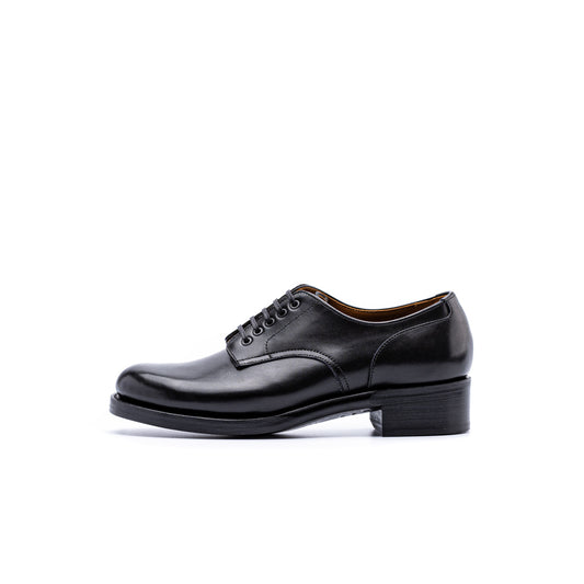 PC-5074　PLAIN TOE SHOES BL
