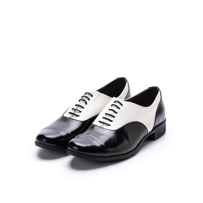 TR-001　CAP TOE SHOES BLG/WHC