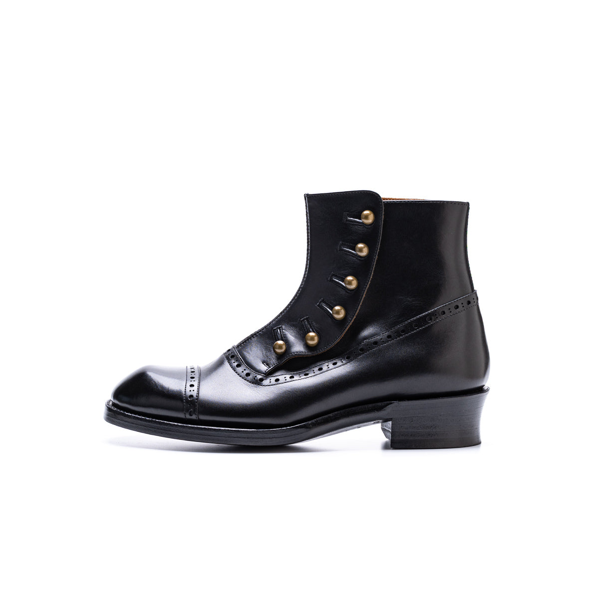 PC-5063 BUTTON BOOTS BL – chausser online store