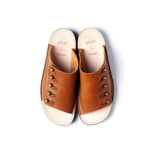 PC-5078　BUTTON SANDALS  BR