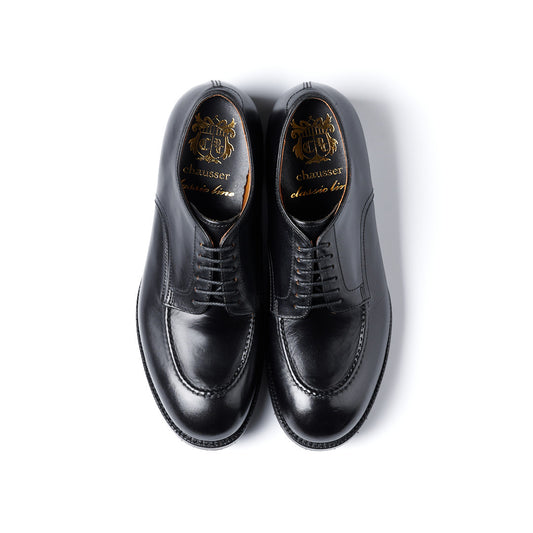 C-7053　U-MOCHA LACE-UP SHOES BL