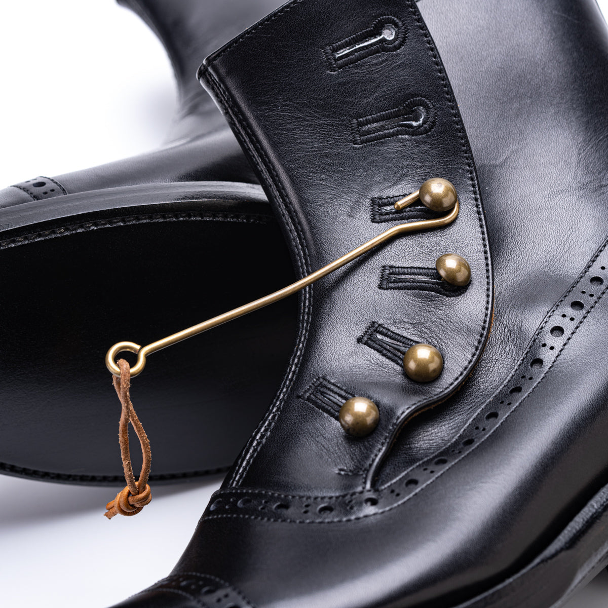 PC-5063 BUTTON BOOTS BL – chausser online store
