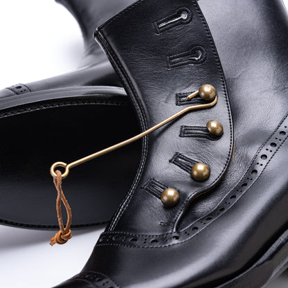 PC-5063　BUTTON BOOTS BL