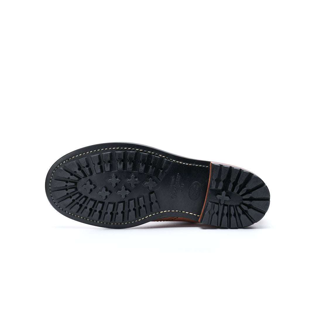 C-7056 CORDOVAN 3-EYELET SHOES NA – chausser online store