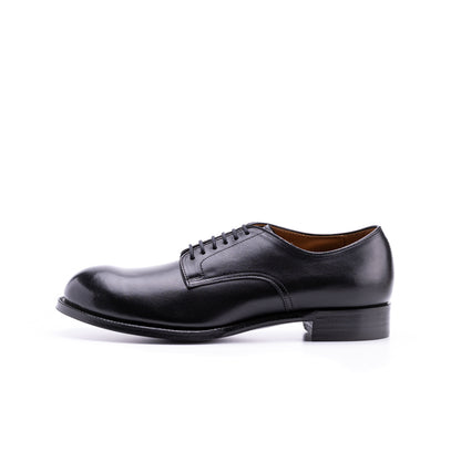 C-793　PLAIN TOE SHOES BL