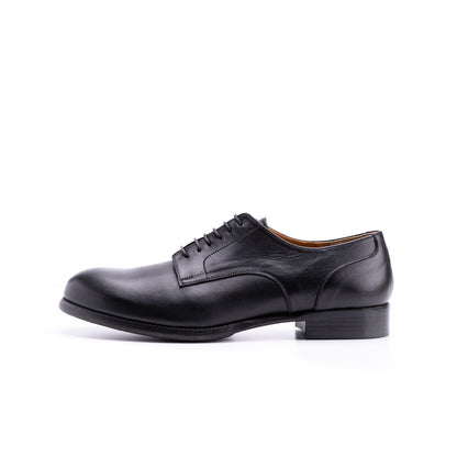 C-7013　PLAIN TOE SHOES BL